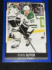 RYAN SUTER Blue Border Parallel 2021-22 OPC #610 Free Comb Ship