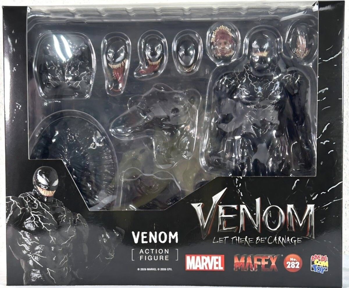アメコミ MAFEX 282 VENOM Let There Be Carnage Venom: Let There Be Carnage - Venom - #282 Mafex – eCollectibles