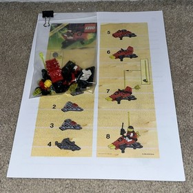 LEGO Space M: Tron Set #6811 - Pulsar Charger - 100% Complete - No Manual - 1990