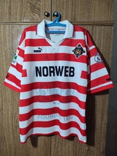 Wigan Warriors RLFC Puma Rugby Shirt Home 1995/1996 Jersey Men Size XL