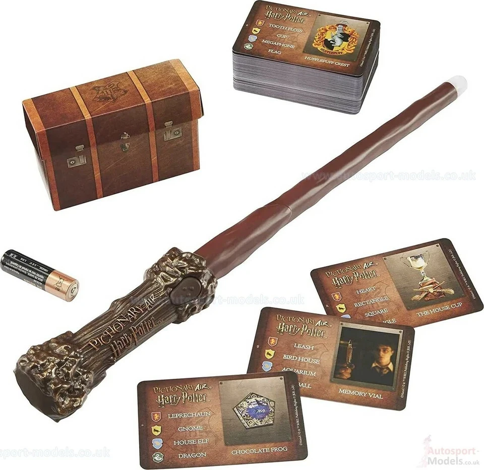 Pictionary Air Harry Potter Wand Edition Party Magic Drawing Game - New & Sealed - Image 2 of 4
