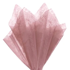 114-Sheet Korean Cotton Wrapping Flower Paper, 58x45cm [Rose]