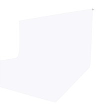 White Polyester Photo Backdrop 6x9 ft Collapsible High Density Studio Screen
