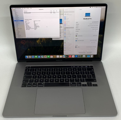 Apple MacBook Pro A2141 16'' i7 9. Gen 16GB RAM 500GB NVMe Grade C GBR