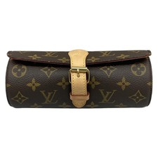 LOUIS VUITTON Etui 3 Montres M47530 Monogram - SN1079 Accessory Case