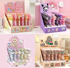 BLACK PENS FOR STUDENTS GEL PENS RANDOM COLOURS NEW