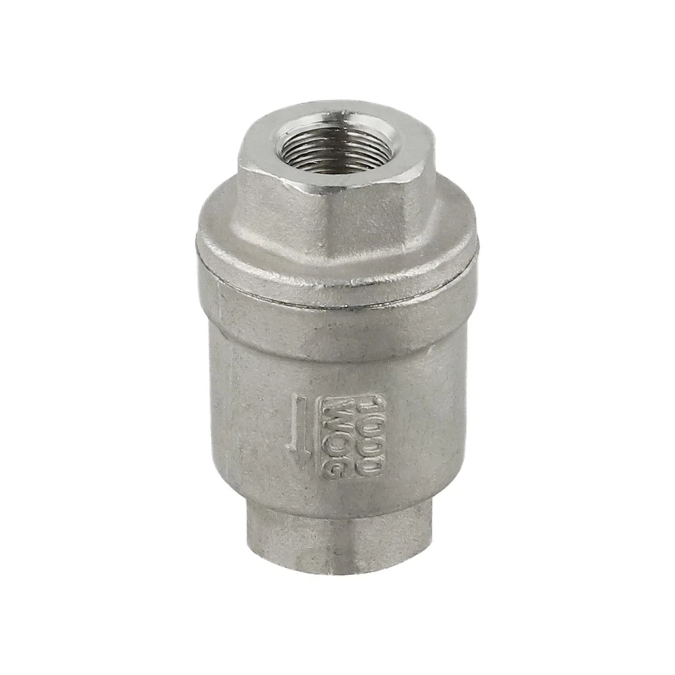 1/2 Inch Vertical Stainless Steel Check Valve for Effective Water Flow - Image 2 of 4