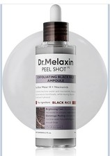 Dr Melaxin Peel Shot Glow Black Rice Peeling Ampoule 80ml All Skin Types