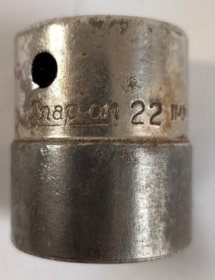 Snap-on IMM220 22mm Impact Socket 1/2 Drive 6 Point USA                   wb4b2w
