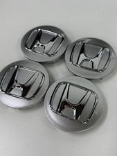 4pcs Fit For Honda Civic Chrome 69 Mm2.72in Wheel Center Hub Caps Emblem 4pcs Fit For Honda Civic Chrome 69 Mm2.72in Wheel Center Hub Caps Emblem