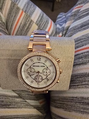 Womens Silver Michael Kors watch
