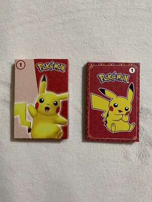 holo pikachu pokemon card mcdonalds - - 25th Anniversary Collection - variation to centering 2022 & 2023 McDonald's Pokemon