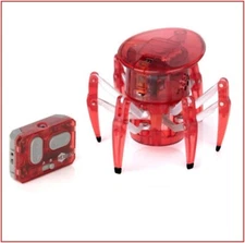 Hexbug SPIDER ROBOT - IR RC Remote Control Micro Robotic Creature - RED 🌟NEW🌟