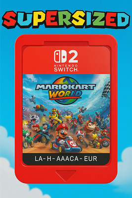 Supersized - Mario Kart World - Gamer Room 3D gedruckt - Ausstellungsstück