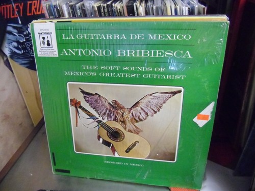 Antonio Bribiesca La Guitarra De Mexico vinyl LP Caytronics EX in Shrink - Bild 1 von 2