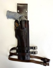 Ace of Spades Hand Cannon Holster Prop Leather Gun Holster Star Wars Boba Fett