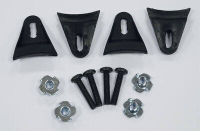 Lautsprecher Gitter Klemmen Set mit Befestigungen 4er Set