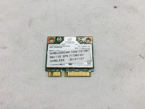 Intel Dual Band Wireless-N 7260 Wireless WiFi Card 7260HMW NB 717382-001