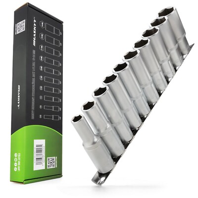 Stecknüsse Satz Einsatz 10-24mm Sechskant Steckschlüssel 1/2'' 76mm lang Nuss Set