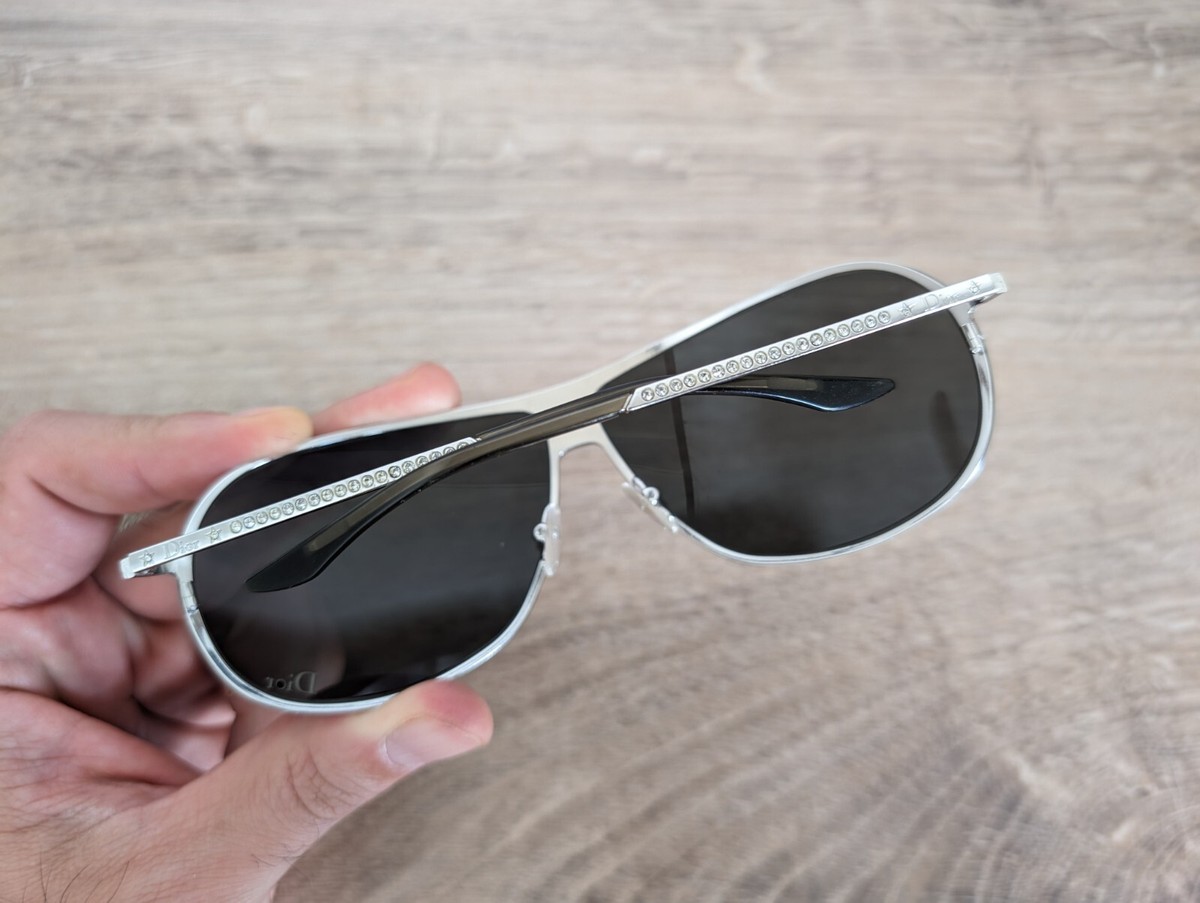 Vintage Christian Dior HARD DIOR 1 Sunglasses with Vintage Christian Dior HARD DIOR 1 Sunglasses with