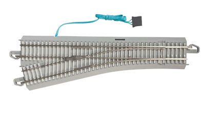 Bachmann 44757 #4 Turnout Left Track w/ Nickel Silver Rails & Concrete Ties HO