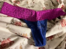 Victoria s Secret Pink Vintage 2013 Size Medium Extra Low-Rise Thong NWT