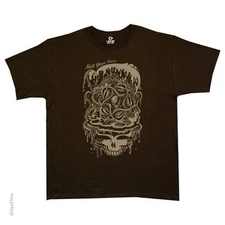 GRATEFUL DEAD-DEAD MELT-Your Face-SYF-T-SHIRT S-M-L-XL NO LONGER MADE-VINTAGE