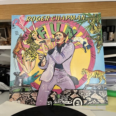 ROGER CHAPMAN LP HYENAS ONLY LAUGH FOR X754