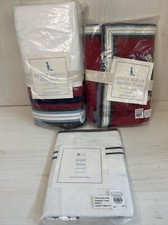 Pottey Barn for Kids Junior Varsity Crib Bed Skirt,Quilted Sham Pique Sham NIP