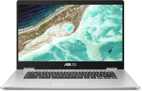 ASUS Chromebook C523 Laptop, 15.6" HD NanoEdge-Display with 180 Silver - Afbeelding 3 van 7