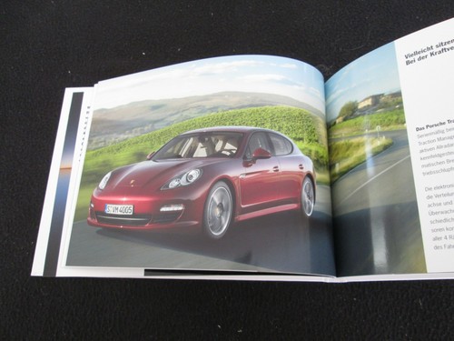 2011 Porsche Panamera & 4 GERMAN Hardcover Brochure 6-Cyl Catalog & US Article - Picture 5 of 8