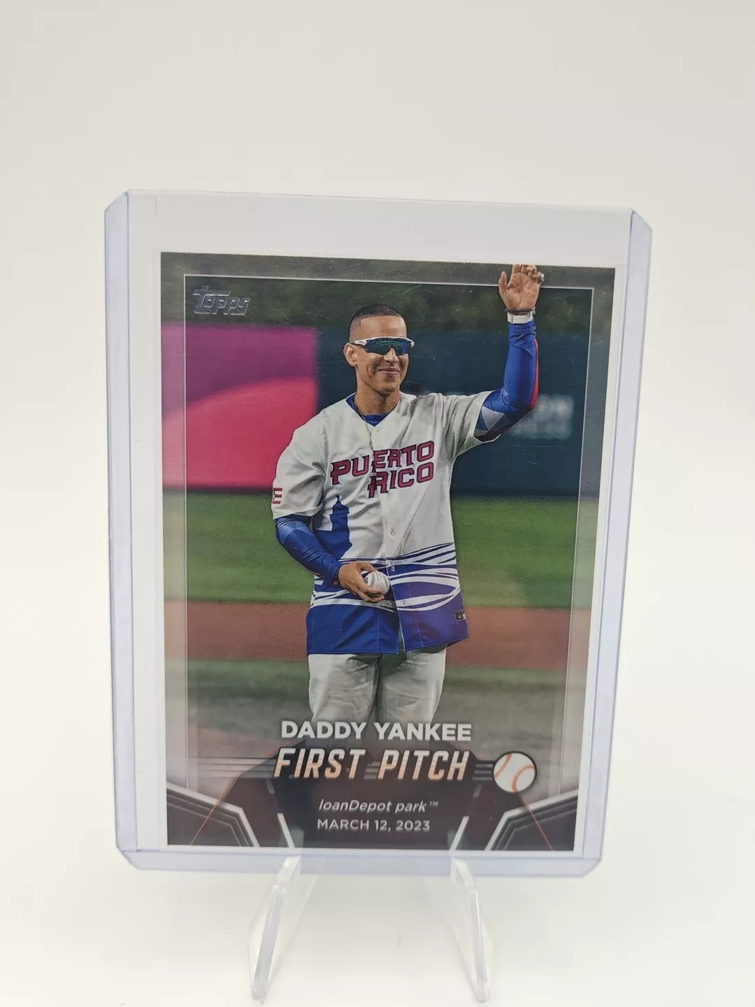 Daddy Yankee trading card