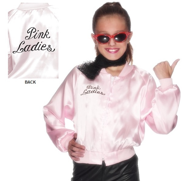 Chaqueta de vestir elegante para dama rosa grasa con licencia oficial para niños niñas de Smiffys