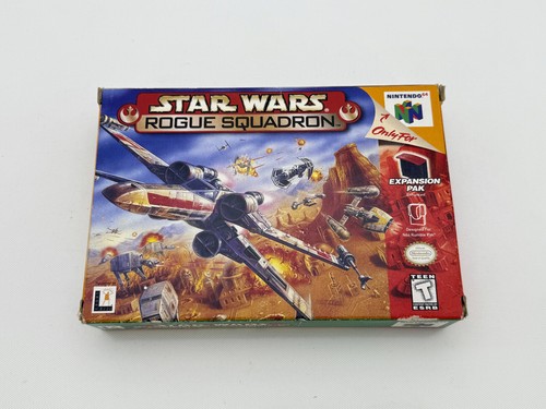 Star Wars: Rogue Squadron (Nintendo 64 N64) Complete Authentic - Picture 12 of 21