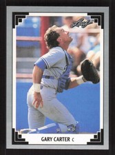 1991 Leaf #457 Gary Carter Los Angeles Dodgers