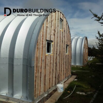 NEW DuroSPAN Steel Building Kit 42x120x20 Metal Quonset Barn Equipment Open  Ends