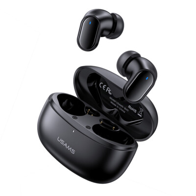 USAMS Kopfhörer Bluetooth 5.1 In-Ear Ohrhörer Headset Touch Control mit Ladebox