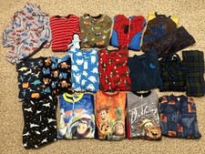 Little Boys 4  4T Pajama Bundle 16 Piece Set Carters, Disney  More