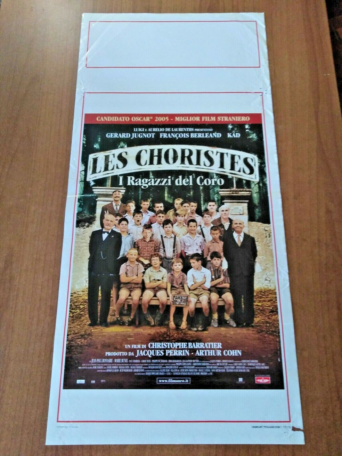 Locandina originale film Les choristes - I ragazzi del coro (2004) - Regia di Christophe Barratier