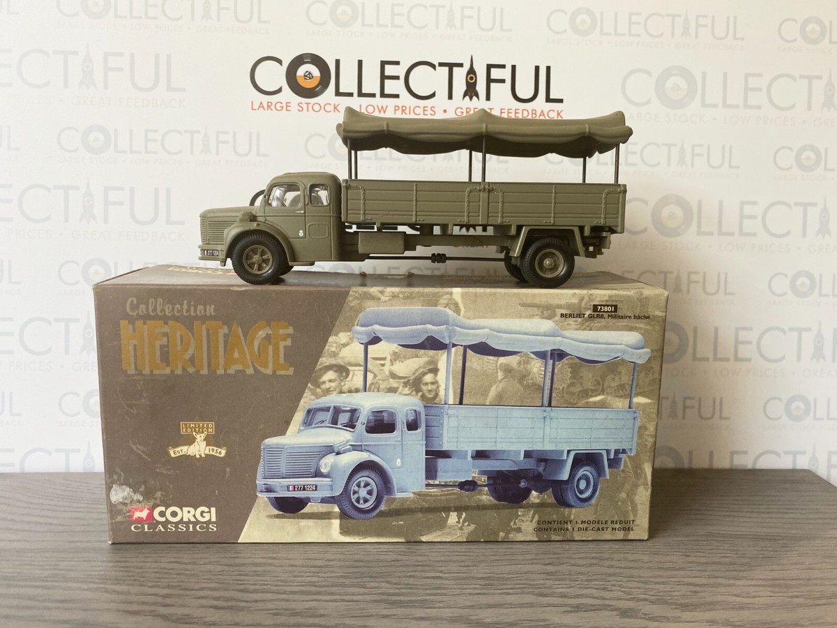 CORGI - HERITAGE #73901 - BERLIET GLR8 - MILITARY TRUCK - UK 1998