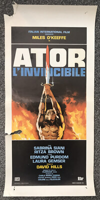 Ator L'Invincibile (Ator The Fighting Eagle) - Italian Locandina poster - 1982