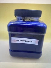 Solvent Blue 104 Bulk 16 fl oz 100% Dry Powder for Smoke, Candles, and Crafts