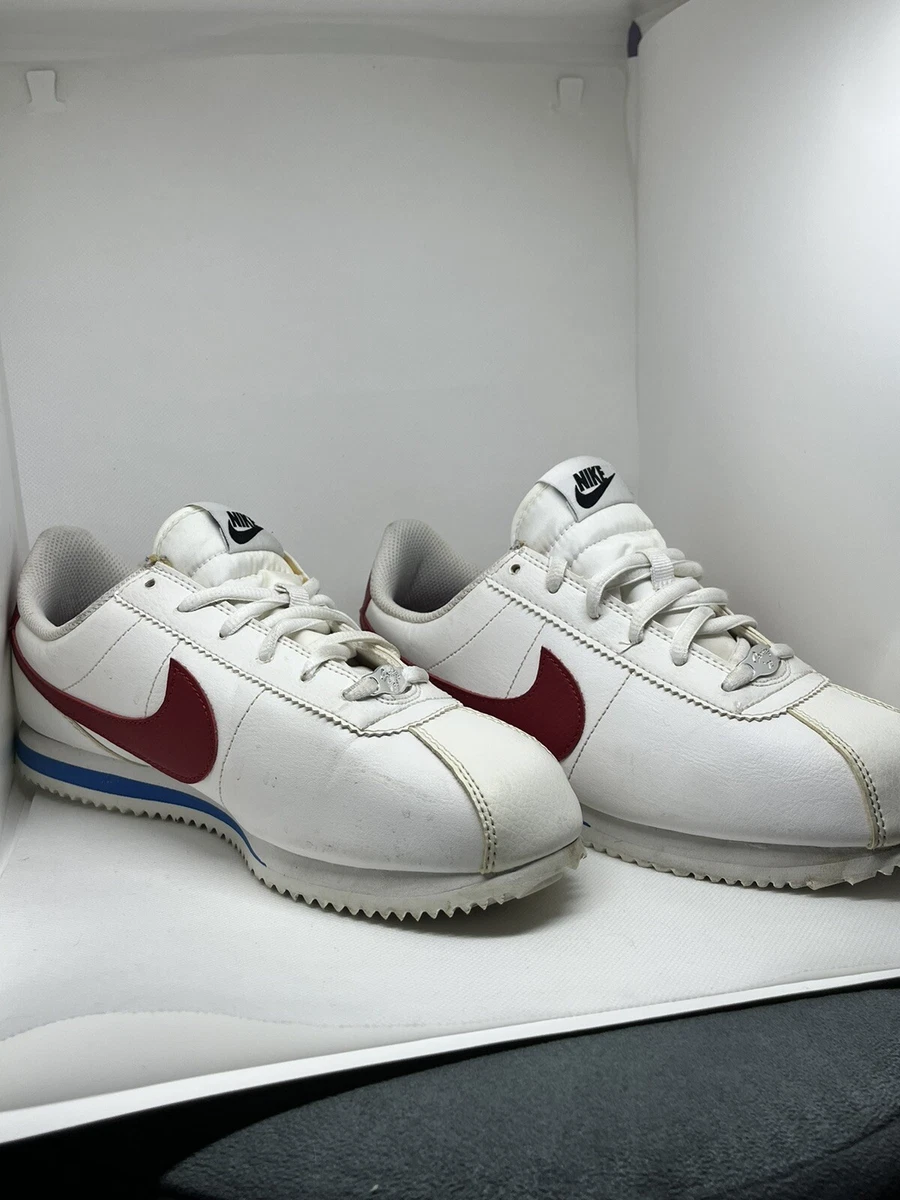 NIKE CORTEZ BASIC SL FORREST GUMP (GS) WHITE / VARSITY RED 904764 103