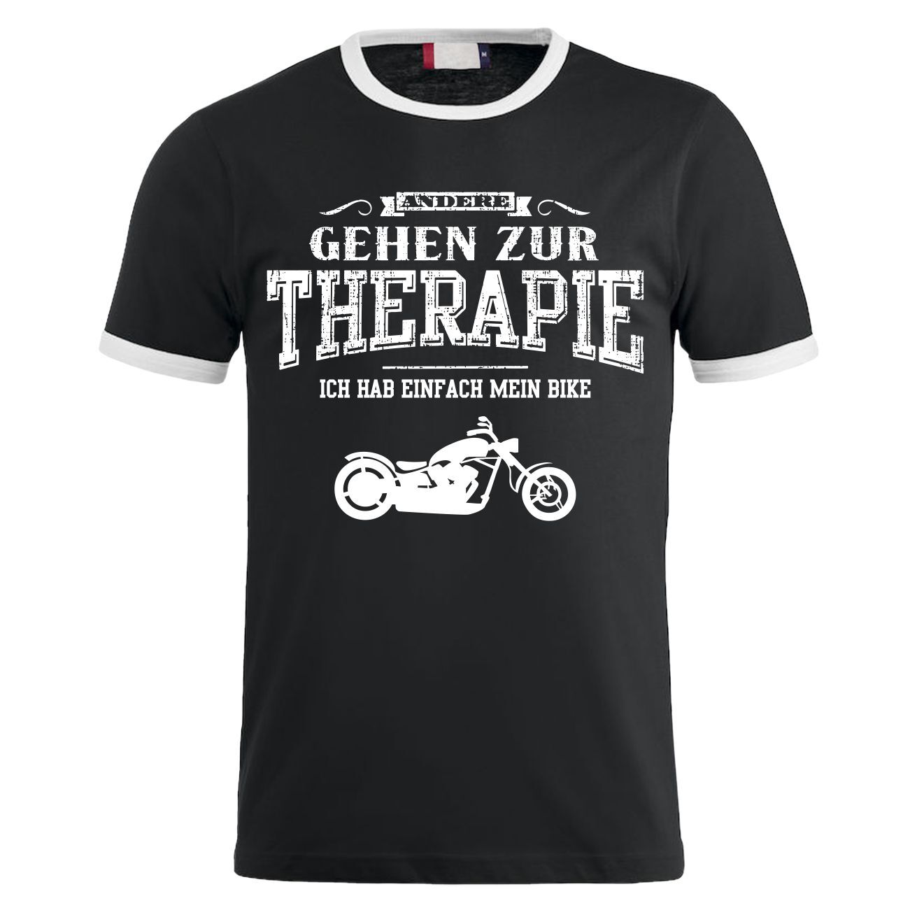 ALTRA T shirt Altri vanno in terapia HO IL MIO CHOPPER custom bike motocycle