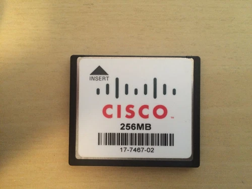 Cisco MEM-256MB-CF 256 MB Compact Flash Memory for 1800 2800 3800 Series Router
