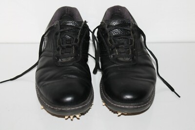 FootJoy Golf Shoes, Black, Leather, Mens US Size 8.5 | eBay display picture 3