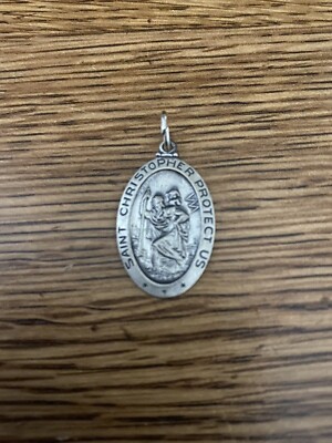 St Christopher Hockey Medal Sterling Silver | eBay