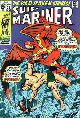Sub-Mariner, The (Vol. 2) #26 VG; Marvel | low grade - June 1970 Red Raven Namor