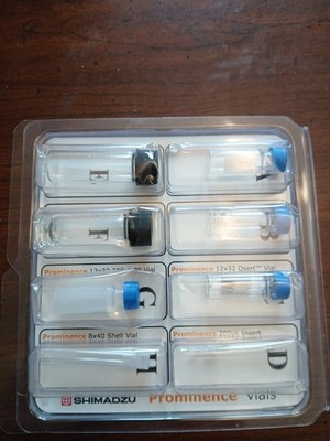 Shimadzu prominence vials New and sealed