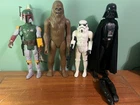 Star Wars 12" Action Figure Lot Kenner Han Solo Boba Fett C-3P0 Chewbacca '78-79